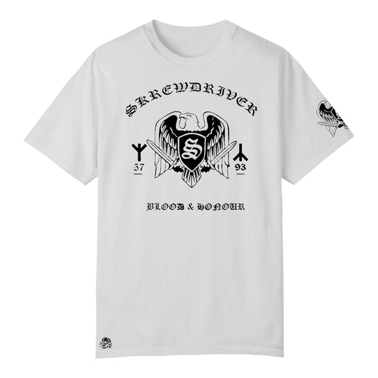 Skrewdriver Blood and honor tee