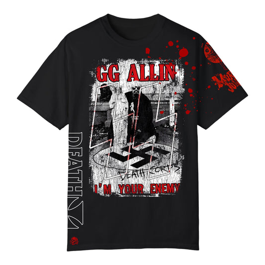 GG Allin I’m your enemy tee