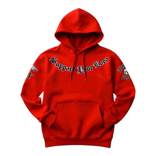 Death Corps Red Rider Hoodie