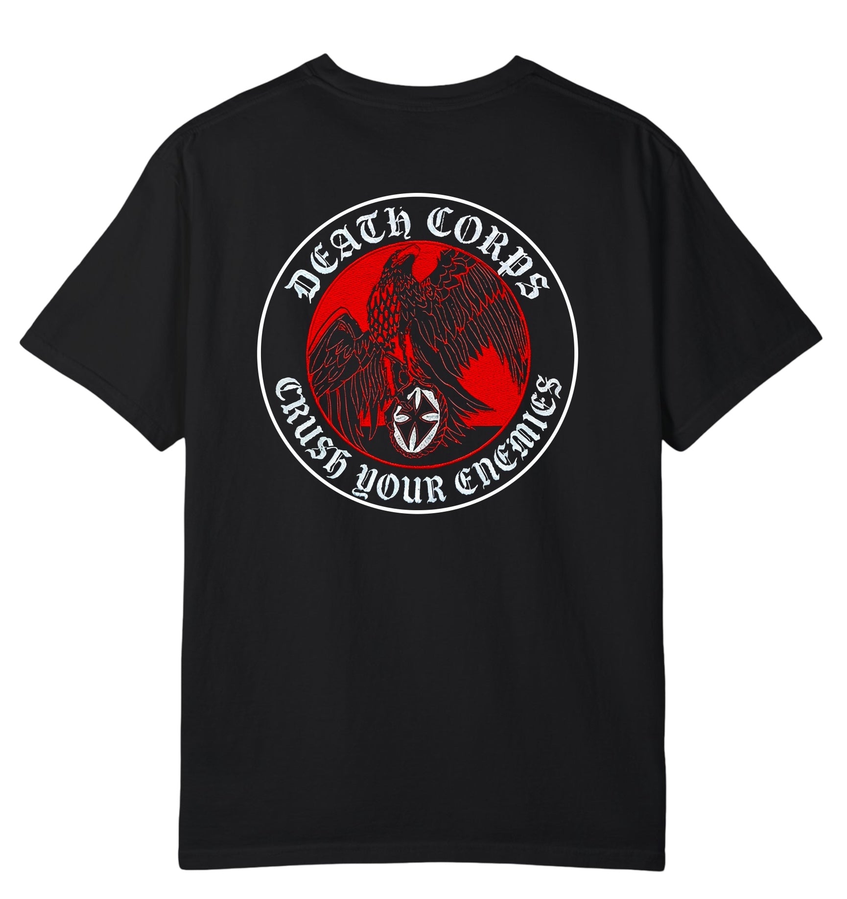 Death Corps War Crest Tee – Crush Your Enemies Edition